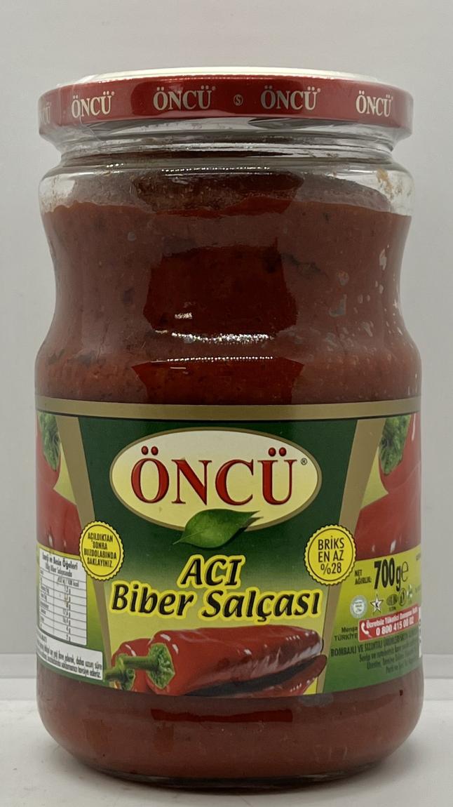 Oncu Pepper Paste Hot 700g.