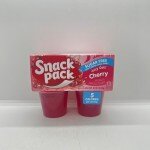 Snack Pack Sug Free Cherr