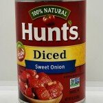 Hunts Diced Tomatoes Sweet Onion 411g.