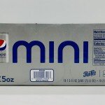 Pepsi diet mini 222mL.