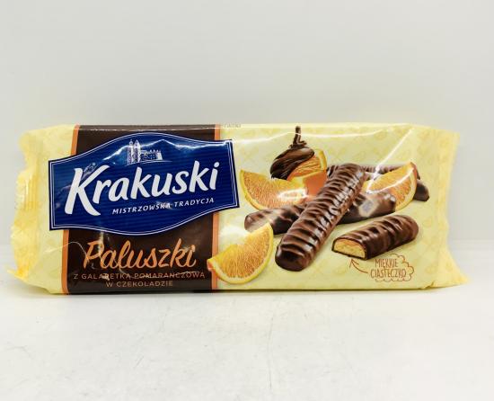 Krakuski Ginger Cookies with Orange Filling 144g