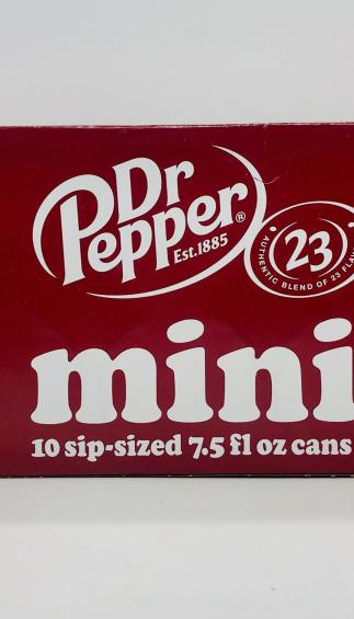 Dr. Pepper mini 221mL.