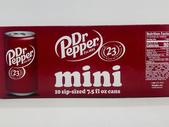 Dr. Pepper mini 221mL.