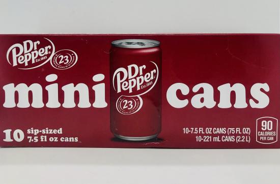 Dr. Pepper mini 221mL.