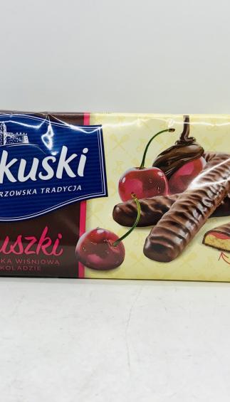 Krakuski Ginger Cookies with Cherry Filling 144g