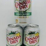 Canada Dry zero sugar  355mL. (12pack in box)