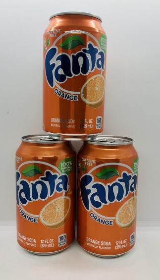 Fanta orange 355mL. (12pack in box)