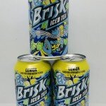 Brisk iced tea 355mL. (12pack in box)