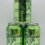 Seagram's Ginger Ale 355mL. (12pack in box)