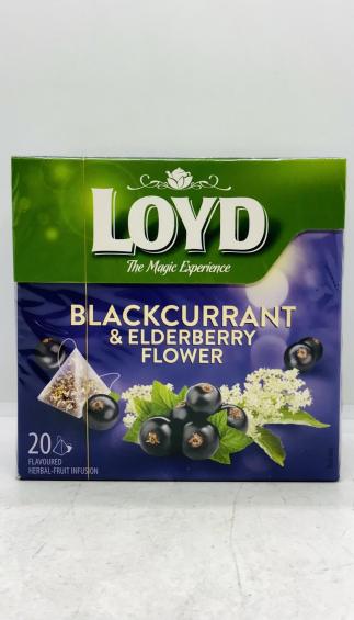 Loyd Blackcurrant & Elderberry Flower 40g