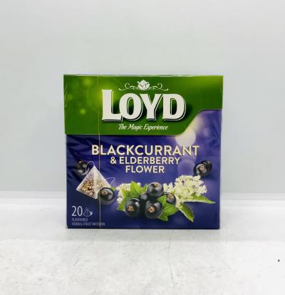 Loyd Blackcurrant & Elderberry Flower 40g