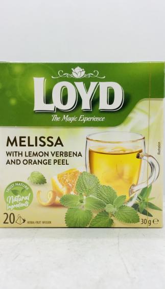 Loyd Melissa with Lemon Verbena and Orange Peel 30g