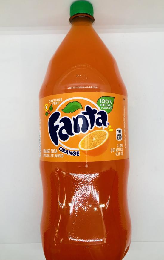 Fanta orange 2L.