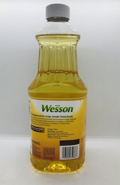 Wesson Corn Oil