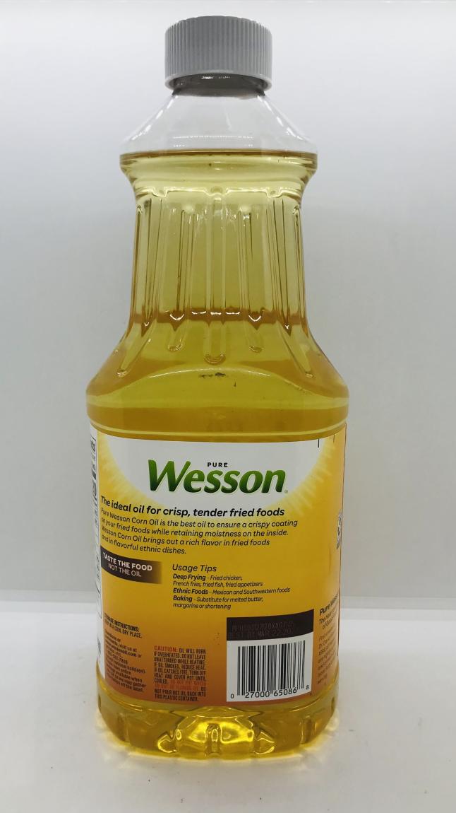 Wesson Corn Oil