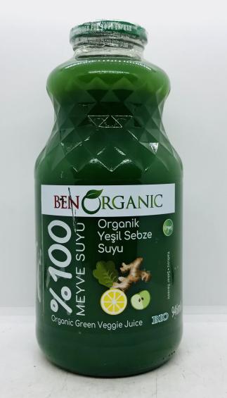 BenOrganic 100% Fruit Juice Green Veggie 946 mL