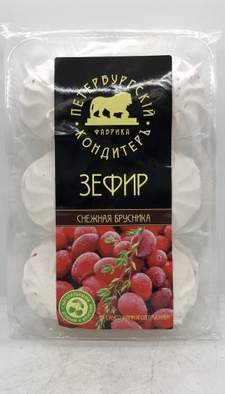 Peterburgskiy Konditer Marshmallow Snow Lingonberry 310g