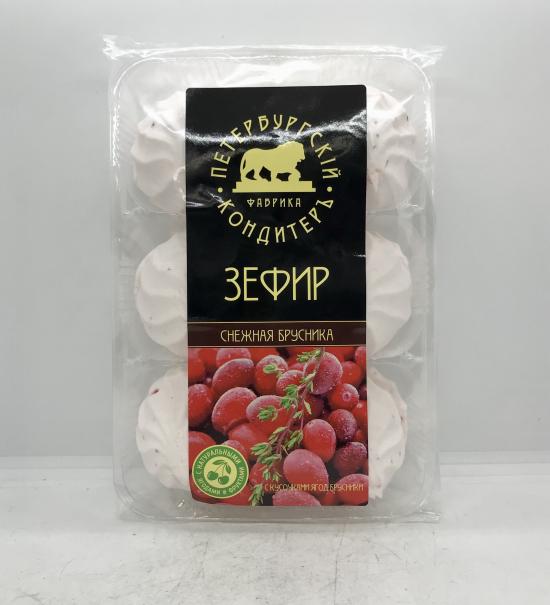 Peterburgskiy Konditer Marshmallow Snow Lingonberry 310g