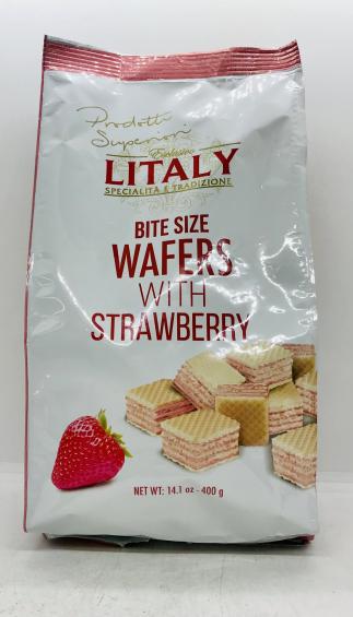 Litaly Wafers with Strawberry 400g