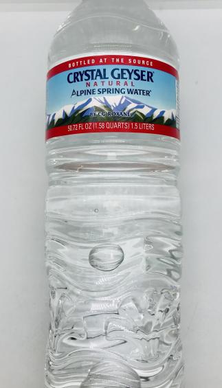 Crystal geyser spring water 1.5L.