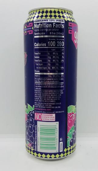 AriZona Grapeade 680mL.