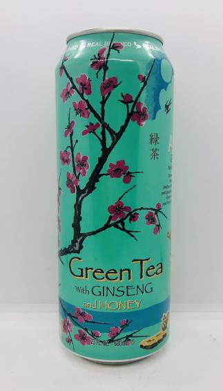 AriZona Green Tea w. Ginseng 680mL.