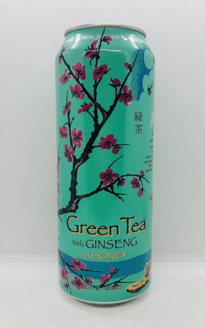 AriZona Green Tea w. Ginseng 680mL.