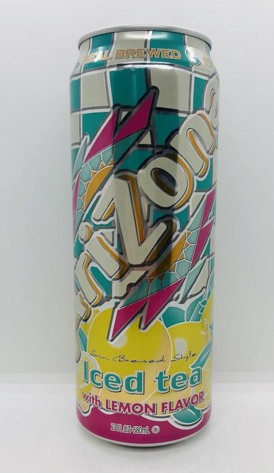 AriZona iced tea w. Lemon Flavor 680mL.