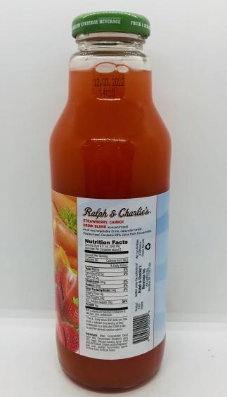 R&C Carrot/strawberry Juice 532mL.