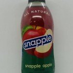 Snapple apple juice 473mL.