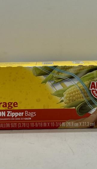 Glad Gallon Zipper Bags 20bags