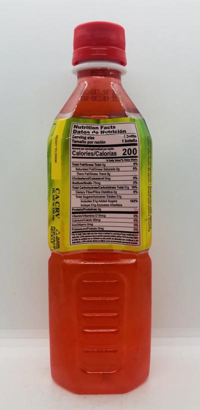 Aloevine Watermelon 500mL.