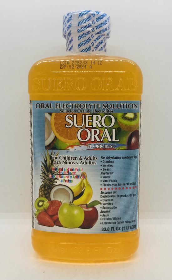 Suero Oral Fruit Flavor 1L.