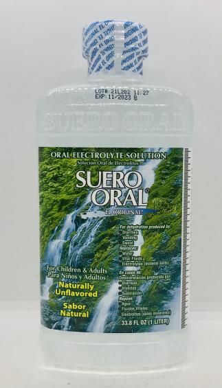 Suero Oral Naturally Unflavored 1L.