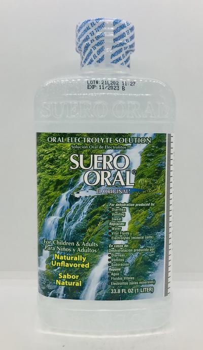 Suero Oral Naturally Unflavored 1L.