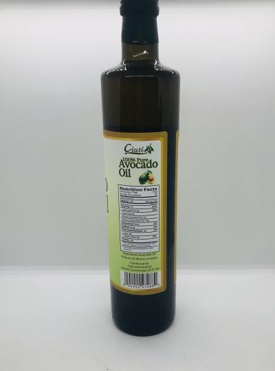 Ciuti Avocado Oil 750Ml