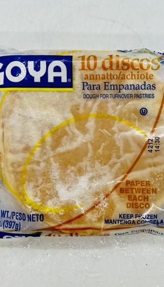 Goya Empanadas Discos 397g.