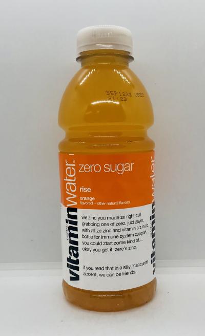 Vitaminwater Orange Zero Sugar 591mL.