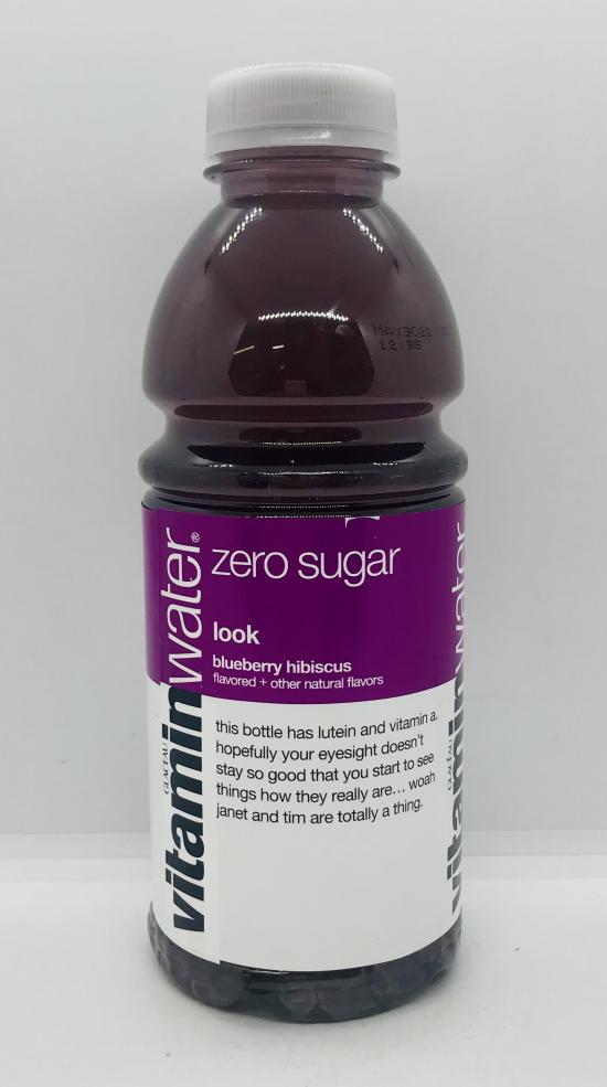 Vitaminwater Blueberry Zero 591mL.