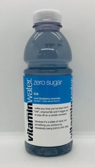 Vitaminwater Lavender Zero 591mL.