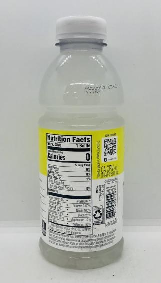 Vitaminwater Squeezed lemonade flavored 591mL.