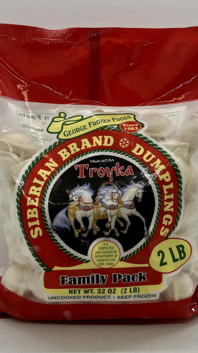 Troyka Siberian Brand Dumplings 2LB.