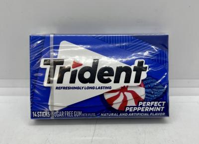 Trident Perfect Peppermint Gum 14 sticks