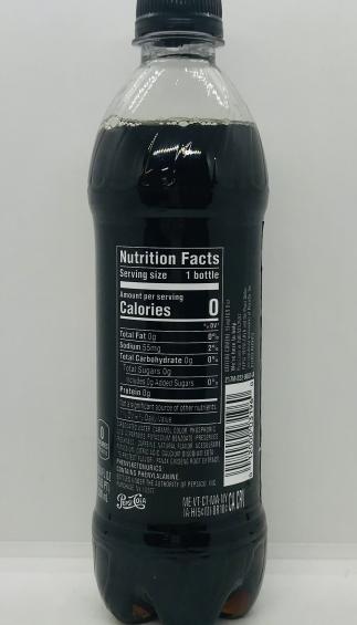 Pepsi Zero 500mL.