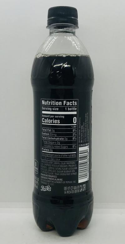 Pepsi Zero 500mL.