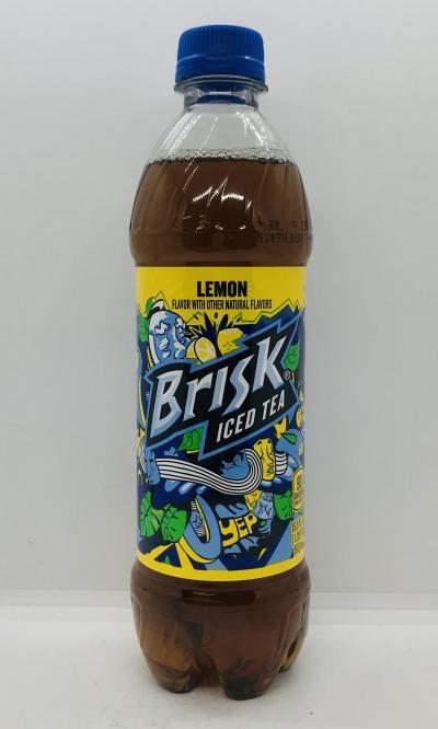 Brisk iced tea lemon 500mL.