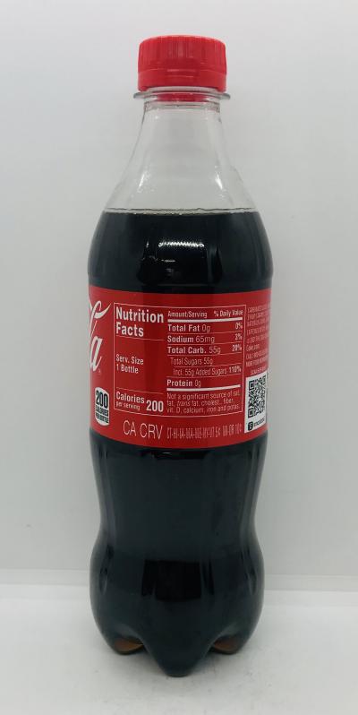 Coca-Cola Original 500mL.