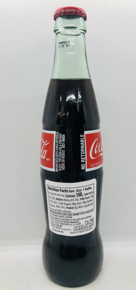 Coca-Cola Glass Bottle 355mL.