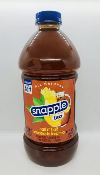 Snapple half n' half lemonade iced tea 1.89L.