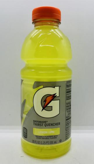 Gatorade Lemon-Lime 591mL.